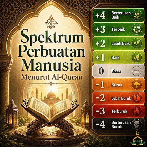 Spektrum Perbuatan Manusia Menurut Al-Quran