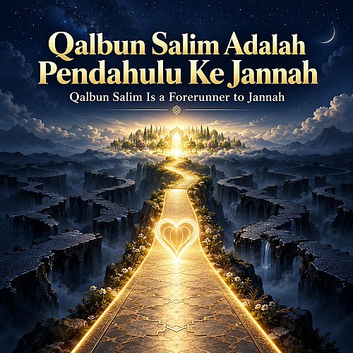 Qalbun Salim Adalah Pendahulu Ke Jannah