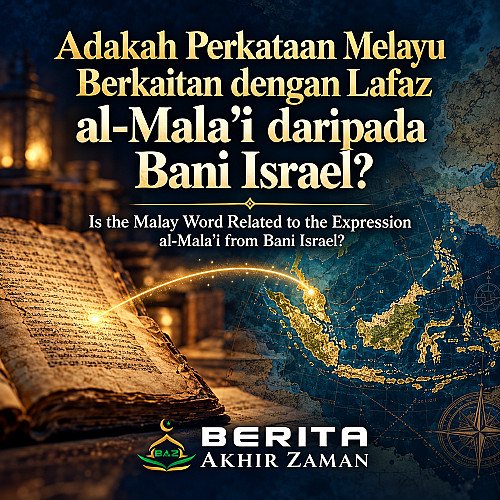 Adakah Perkataan Melayu Berkaitan dengan Lafaz al-Mala'i daripada Bani Israel?