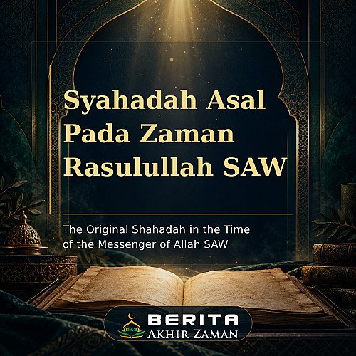 Syahadah Asal pada Zaman Rasulullah SAW